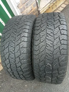 2x 265/60/r18 Hankook Dynapro At 2 Tyres 95% Thread Life Call Natal 0688190717
