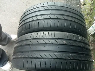 2X 235/50/R18 CONTINENTAL NORMAL TYRES CALL NATAL 0688190717