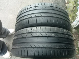 2X 235/50/R18 CONTINENTAL NORMAL TYRES CALL NATAL 0688190717