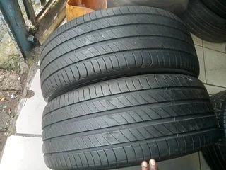 2x 235/55/r18 Michelin Primacy Tyres 95% Thread Life Call Natal 0688190717
