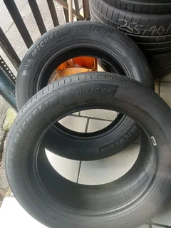 2x 235/55/R18 MICHELIN PRIMACY TYRES 95% THREAD LIFE CALL NATAL 0688190717
