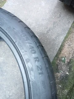 2x 265/40/R21 MICHELIN LATITUDE SPORT 3 TYRES CALL NATAL 0688190717