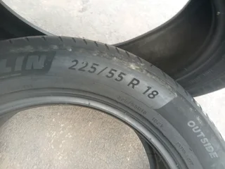2x 225/55/R18 MICHELIN PRIMACY 4 TYRES CALL NATAL 06887190717