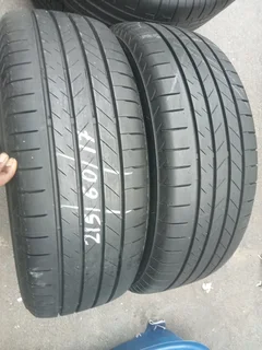 2x 215/60/r17 Bridgestone Alenza Tyres 98%thread Life Call Natal 0688190717