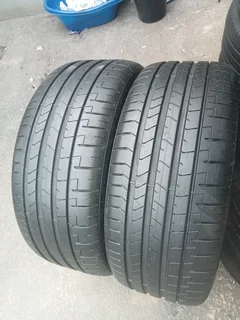 2X 245/45/R19 PIRELLI P ZERO TYRES 98%THREAD LIFE CALL NATAL 0688190717