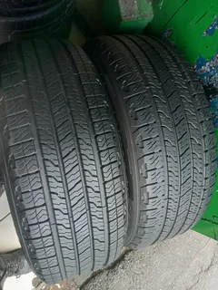 2x 255/55/R20 GOODYEAR WRANGLER TERRITORY HT TYRES CALL NATAL 0688190717