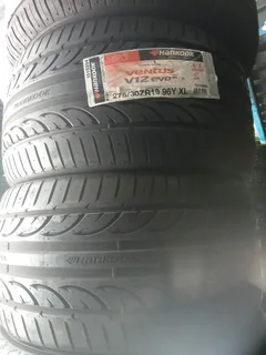 2x 275/30/R19 HANKOOK VENTUS TYRES CALL NATAL 0688190717