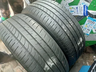 2x 235/55/r20 Bridgestone Dueler Tyres 98%thread Life Call Natal 0688190717