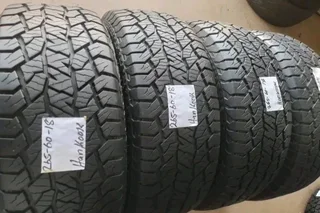 4x 265/60/r18 Hankook Dynapro At 2 Tyres Call Natal 0688190717