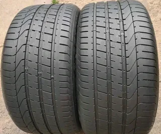 2x 285/40/r19 Pirelli P Zero Tyres 95% Thread Life Call Natal 0688190717