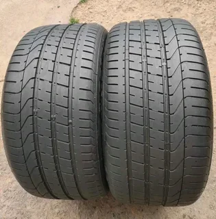 2X 285/40/R19 PIRELLI P ZERO TYRES 95% THREAD LIFE CALL NATAL 0688190717