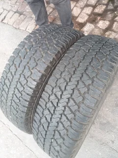 2X 215/80/R15 CONTINENTAL TYRES FOR SALE CALL NATAL