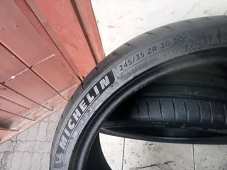 2x 245/35/R20 MICHELIN PILOT SPORT 4 S TYRES 98% THREAD LIFE CALL NATAL