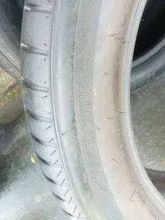 2x 245/50/R19 BRIDGESTONE ALENZA RUNFLAT TYRES 99% THREAD LIFE CALL NATAL