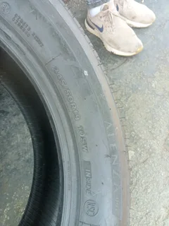 2x 245/50/R19 BRIDGESTONE ALENZA RUNFLAT TYRES 99% THREAD LIFE CALL NATAL