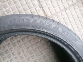 2x 245/40/R20 BRIDGESTONE POTENZA RUNFLAT TYRES CALL NATAL
