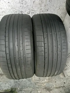 2x 275/45/r21 Continental Sport Contact 6 Tyres 90%thread Life Call Natal 0688190717