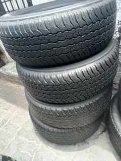 4x 265/60/R18 DUNLOP GRANDTREK A/T TYRES CALL NATAL 0688190717