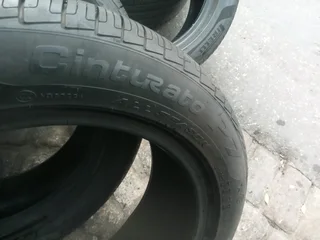 2x 245/50/R19 PIRELLI CINTURATO P7 RUNFLAT TYRES 99%THREAD LIFE CALL NATAL 0688190717