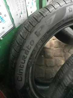 2x 245/50/R19 PIRELLI CINTURATO P7 RUNFLAT TYRES 99%THREAD LIFE CALL NATAL 0688190717