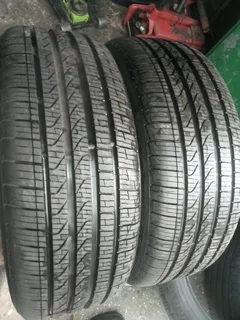 2x 245/50/R19 PIRELLI CINTURATO P7 RUNFLAT TYRES 99%THREAD LIFE CALL NATAL 0688190717