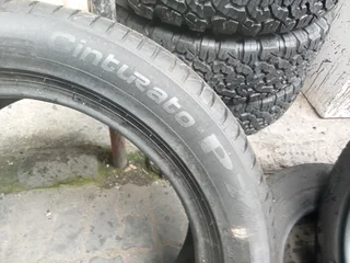 4x 245/50/R20 PIRELLI CINTURATO P7 NORMAL TYRES FOR SALE CALL NATAL