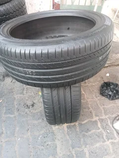2x 225/45/r19 Continental Normal Tyres 95%thread Life Call Natal 0688190717