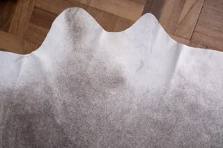 Weylandst Grey Cow Hide Mat