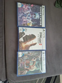 Playstation 5 games. Brand new