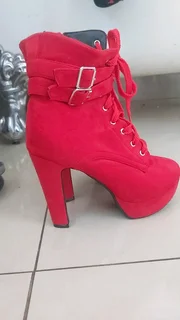 Red boot heels
