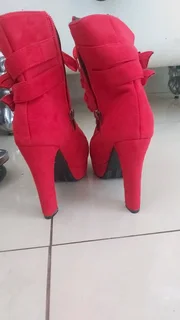 Red boot heels