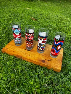 Rare South African Coca-Cola Collectors set - World Cup Era