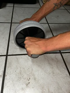 Core Crusher Ab Wheel | Ultra-Stable Double Wheel Roller for Abs & Full Body Training