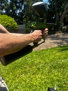 Spyder XTRA Paintball Gun &#43; Hopper &#43; Full Tank - Complete Setup!