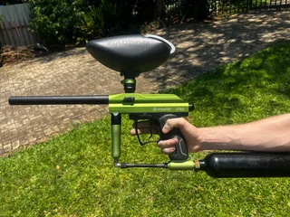 Spyder XTRA Paintball Gun &#43; Hopper &#43; Full Tank - Complete Setup!