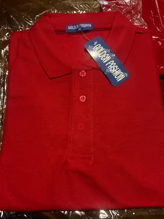 Red Golf Shirt - Clean Fresh &amp; Affordable 1x (M/L/XL/XXL)