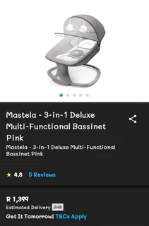 Baby rocker, 3 in 1 Mastella
