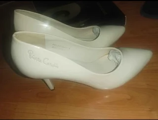 Beige/Tan/Nude Heels Size 6 Pierre Cardin Heels. Confirmation Heels/ Wedding Heels