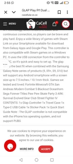 Samsung glap1 game