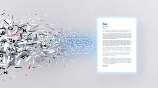 DocAdmin-Document correcting and formatting