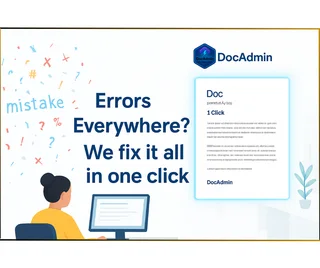 DocAdmin-Professional Document Formatting Done Quick