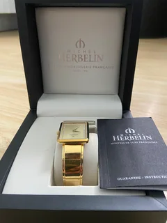 Stunning Michel Herbelin Ladies Bangle Watch Model: 17482.B/1