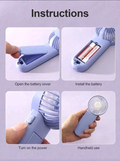 Portable handheld mini fan