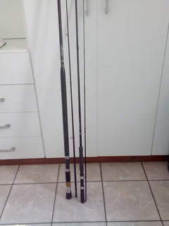 Loomis &amp; Franklin shockwave 24T Graphit casting 10Ft &#43; Split stream Fly rod 8Ft &#43; bucket