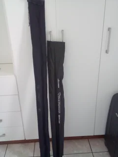 Loomis & Franklin shockwave 24T Graphit casting 10Ft + Split stream Fly rod 8Ft + bucket