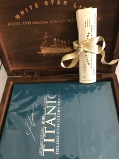 Titanic Limited Edition Wooden  Box Set