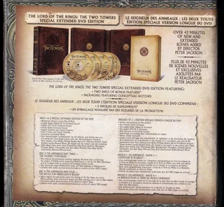 The Lord of the Rings 4 Disc Deluxe Box Set Sealed