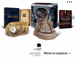 The Lord of The Rings Return of The King Gift Set Sealed