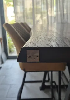 Wessex Bar table with Bar Chairs from Marina Home