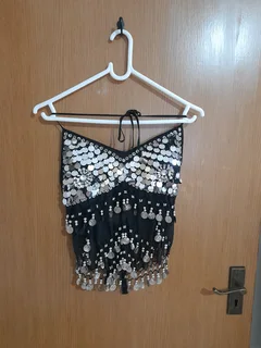 Belly Dancing Top, skirt, scarf and DVD